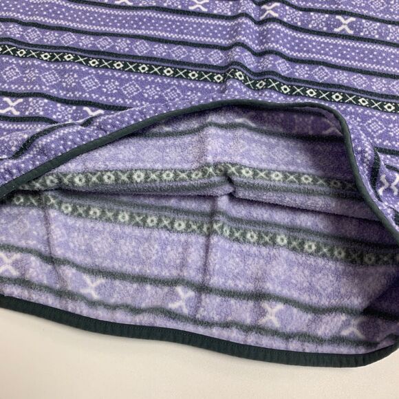 Jachs Sweatshirt Women M Medium Multi Aztec Print Cabin Half Snap Button Fleece - Picture 9 of 12